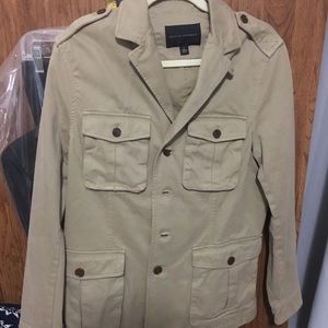 Banana Republic new pea coat (Tan). Worn twice